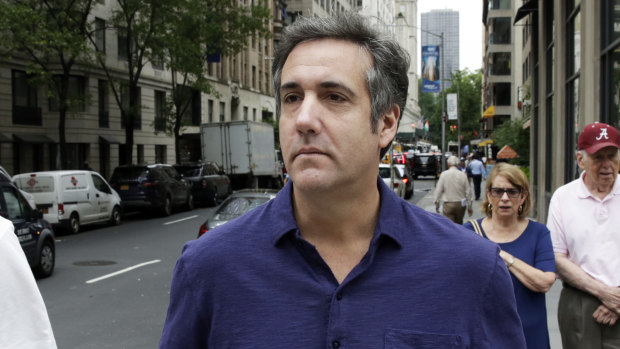 Michael Cohen, former lawyer for President Trump.