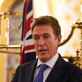 Attorney-General Christian Porter released a draft religious discrimination bill in Sydney in August.