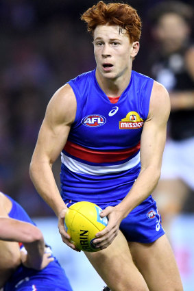 Red Dog: Ed Richards has quickly adapted to the AFL.
