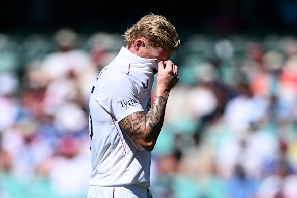 Ben Stokes finishes the Ashes a battered and wounded man.