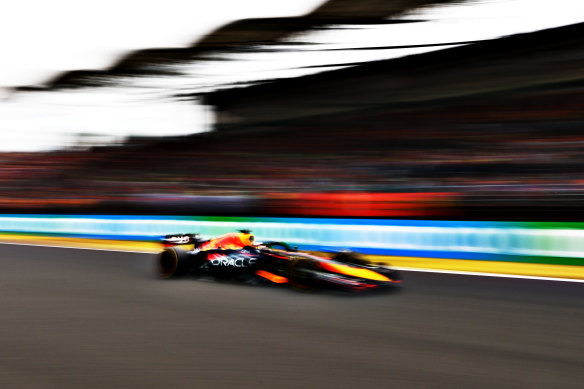 Max Verstappen in Sunday’s Hungarian Grand Prix.