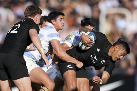 The All Blacks were too strong for Argentina in Mendoza.