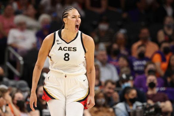 Liz Cambage will front a hearing once the Aces’ season is over.