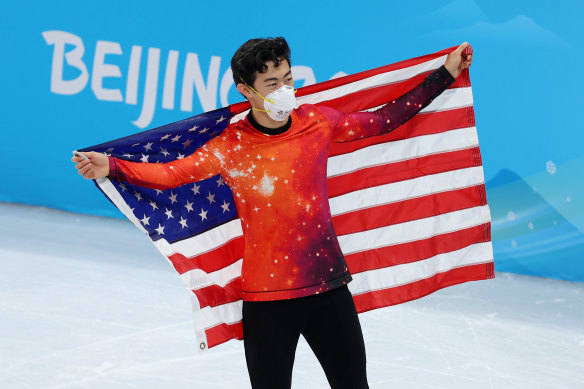 Nathan Chen, 22, never looked like falling.