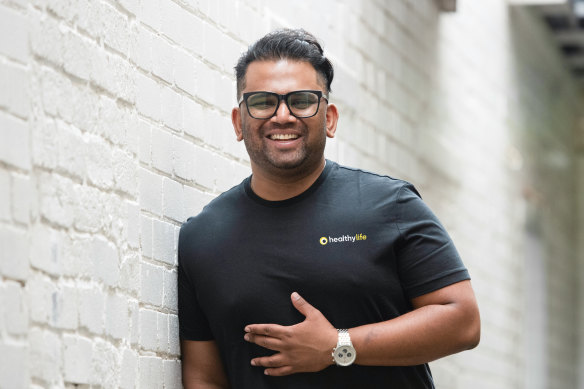 Ananth Sarathy heads Woolworths-backed start-up HealthyLife.