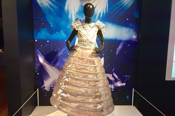 The dress Kate Miller-Heidke wore during her successful audition to be Australia's entry for the 2019 Eurovision Song Contest.