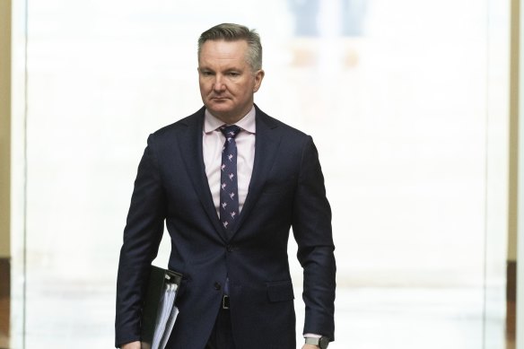 Chris Bowen says Australia is not performing “well enough” in terms of renewable energy.