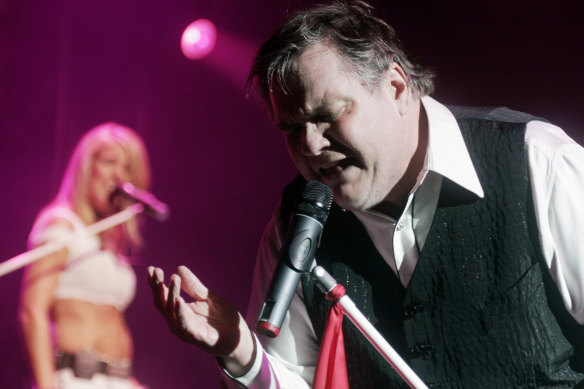 Meat Loaf performing in 2007. “He had the voice of an angel with the power of a jet taking off.”
