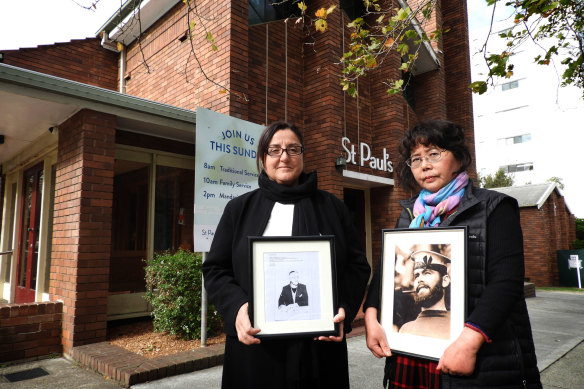 Canterbury Bankstown councillor Barbara Coorey and parishioner Bing Wu want St Paul’s Anglican Church in Bankstown to be given heritage protection.