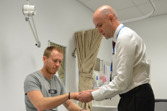 Dr John Gerrard (right) has been in the medical field for over 30 years, and now takes on his biggest challenge as Queensland’s new CHO.