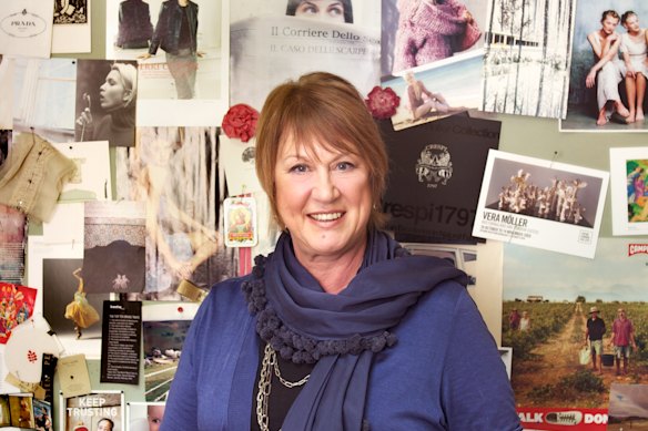 Fashion designer Perri Cutten.