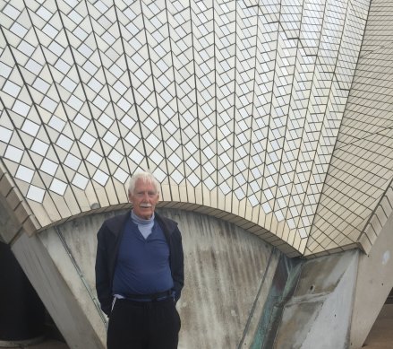 Wilf Deck, one of the original Arup engineers who helped build the Opera House.