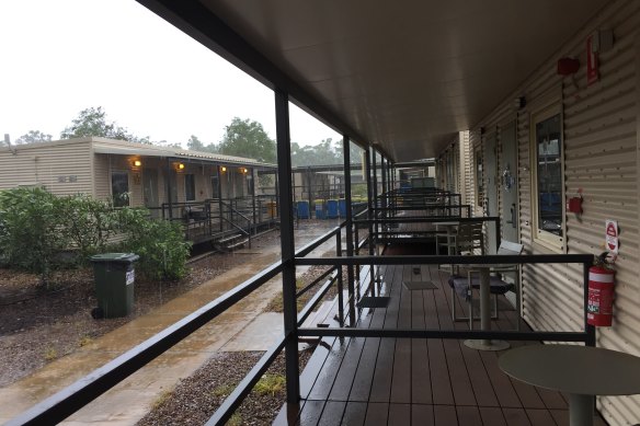The Howard Springs quarantine facility.