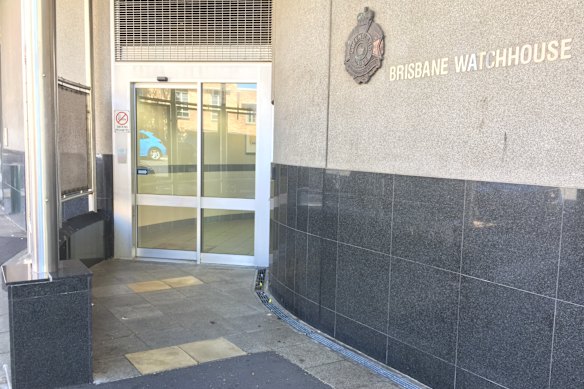 The man died at the Brisbane City Watchhouse in Roma Street.