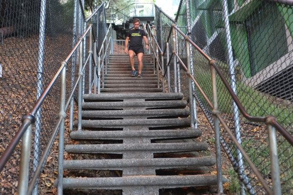 Jacob’s Ladder. The steepness of this 242-step facility makes it an extreme challenge even to the very fit.