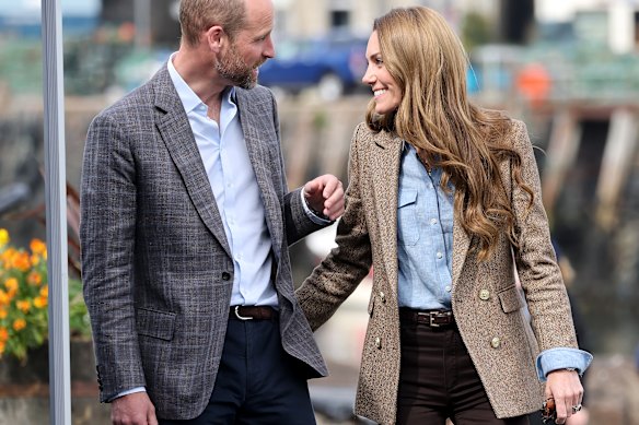 The Prince and Princess of Wales are on their first overnight working trip away from their children since Catherine’s cancer diagnosis.
