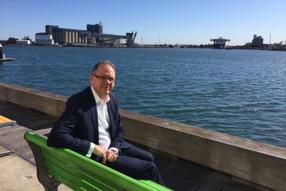 Port of Newcastle chief executive Craig Carmody says the company must transition away from coal before it's too late.