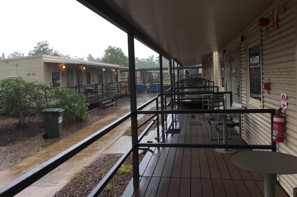 The Howard Springs quarantine facility outside Darwin. 