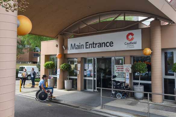 Graduate nurses at Caulfield Hospital, which is managed by Alfred Health, will also have their hours reduced.