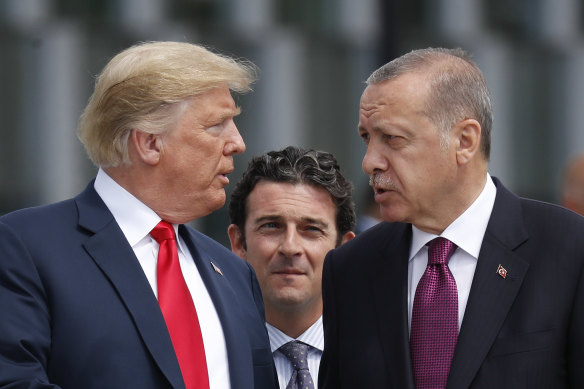 US President Donald Trump and Turkish President Recep Tayyip Erdogan had been close allies until now. 