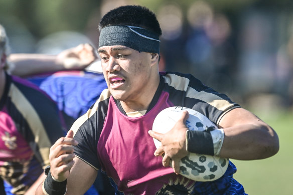 Haileybury’s rugby players have been wearing customised mouthguards since their season began in April.
