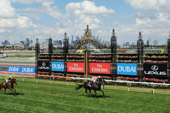 In 2011, Black Caviar ran and won her final handicap race.