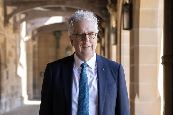 Sydney University’s Mark Scott said the Group of Eight would oppose the proposal of a compulsory contribution fund. 