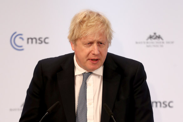 British Prime Minister Boris Johnson draw parallels between the independence of Ukraine and Taiwan.