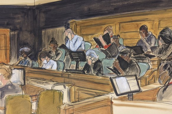 Notably, jurors didn’t take notes during the defence’s cross-examinations of Maxwell’s accusers.