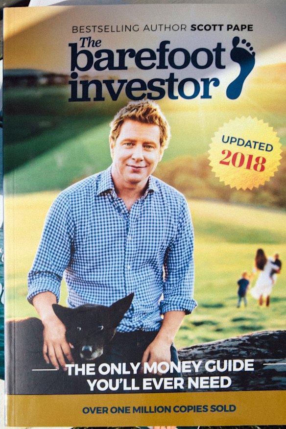 Scott Pape's The Barefoot Investor is a fixture on bestseller lists. 