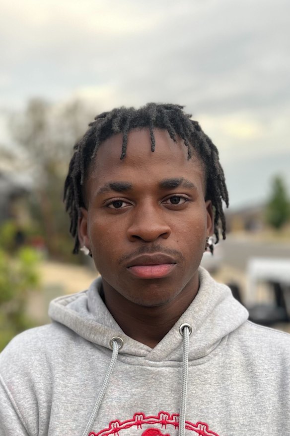 Venas Saidi, who lives near Leon Drive in Weir Views, couldn’t get back home due to the stand-off.