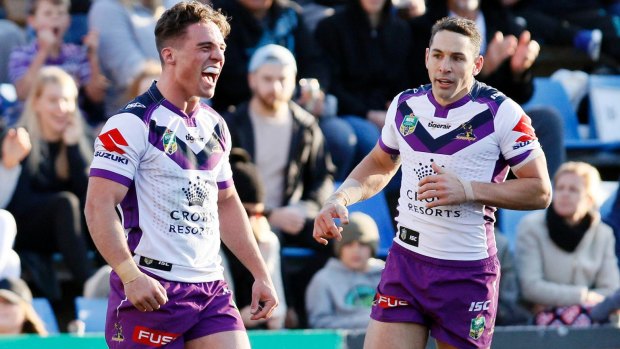 Croft won't have Storm champion Billy Slater for support this weekend.