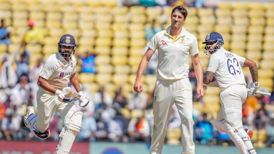 Australian captain Pat Cummins. The team had a crushing defeat in the first Test in Nagpur.