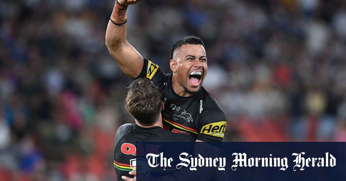 NRL grand final 2021: Stephen Crichton the hero as Penrith Panthers beat South Sydney Rabbitohs - Vimarsana News