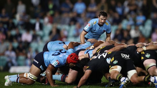 Scrum clock: Australian officials want to banish endless resets and speed up the pace of Super Rugby.