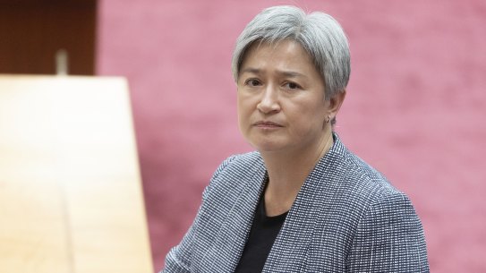 Foreign Affairs Minister Penny Wong said the killing of civillians in Rafah was “horrific”.