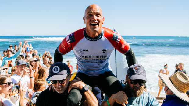 ‘Feels like the end’: Emotional Slater ready to call time on surfing’s greatest career