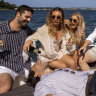 Partygoers float change of plans for New Year’s Day on Sydney Harbour