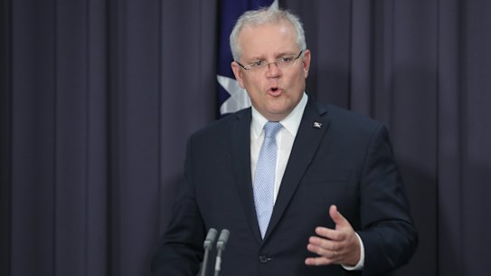 Scott Morrison announced the new measures on Sunday.