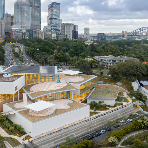 The new Sydney Modern at the Art Gallery of NSW.