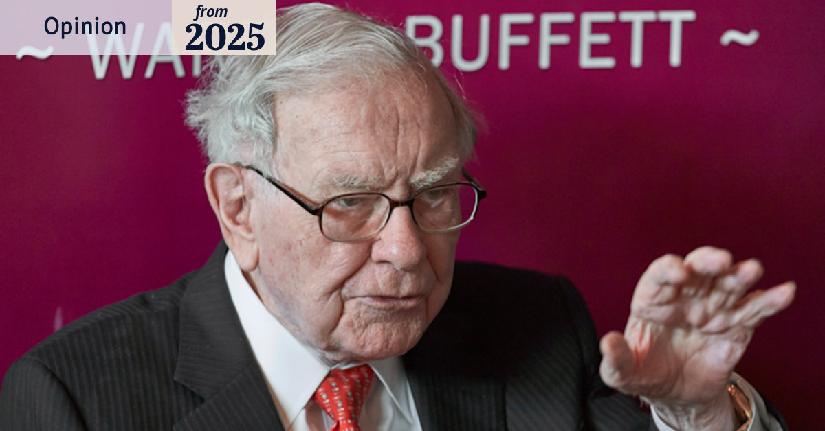The ‘Oracle’ and ‘Superman’ are holding on to their billions. It could ...