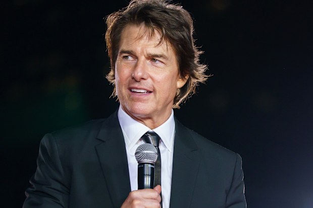 Tom Cruise speaks during the “Digger” Japan Premiere on October 06, 2026 in Tokyo, Japan.