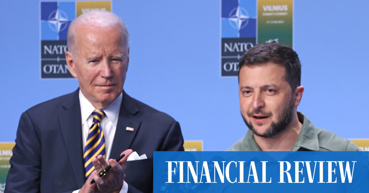 Joe Biden, Volodomyr Zelensky praise each other despite divisions over Ukraine war - Vimarsana News
