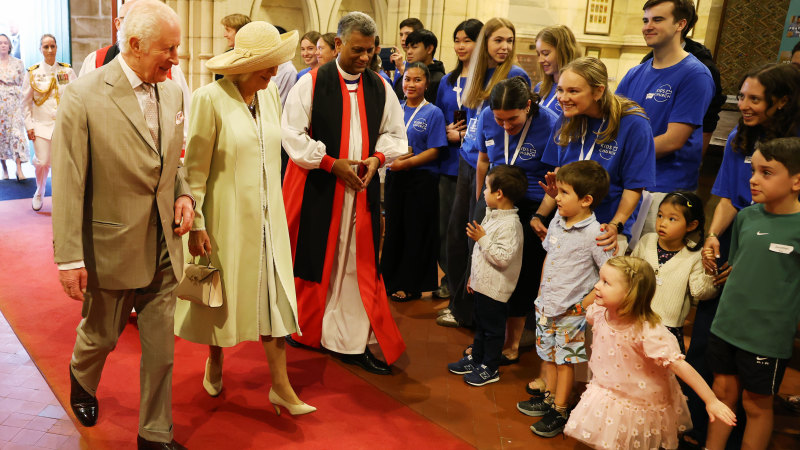 The little girl who spent days practising for the King, and the elephant in the church