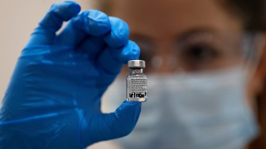 The first Europe-wide safety report on the Pfizer-BioNTech vaccine is due to be published at the end of January.