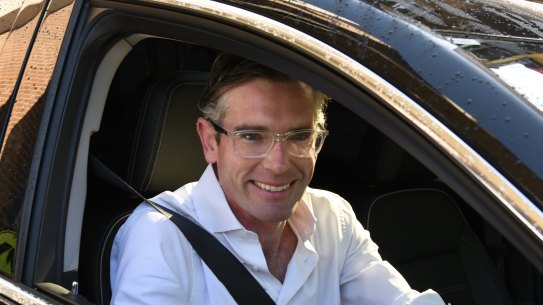 Dominic Perrot on Sunday.