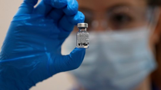 "By March 2021, member states should have vaccinated a minimum of 80pc of health and social care professionals and people over 80 years old."