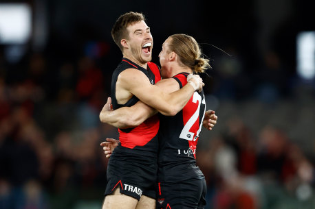 Zach Merrett hopes Essendon have more to celebrate in 2024.