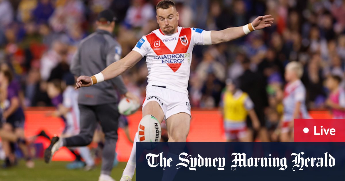 NRL 2025 LIVE updates: Canberra Raiders v St George Illawarra Dragons