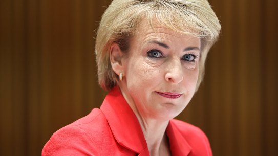 Attorney-General Michaelia Cash says the government is “not progressing” with its planned anti-corruption watchdog at this stage.